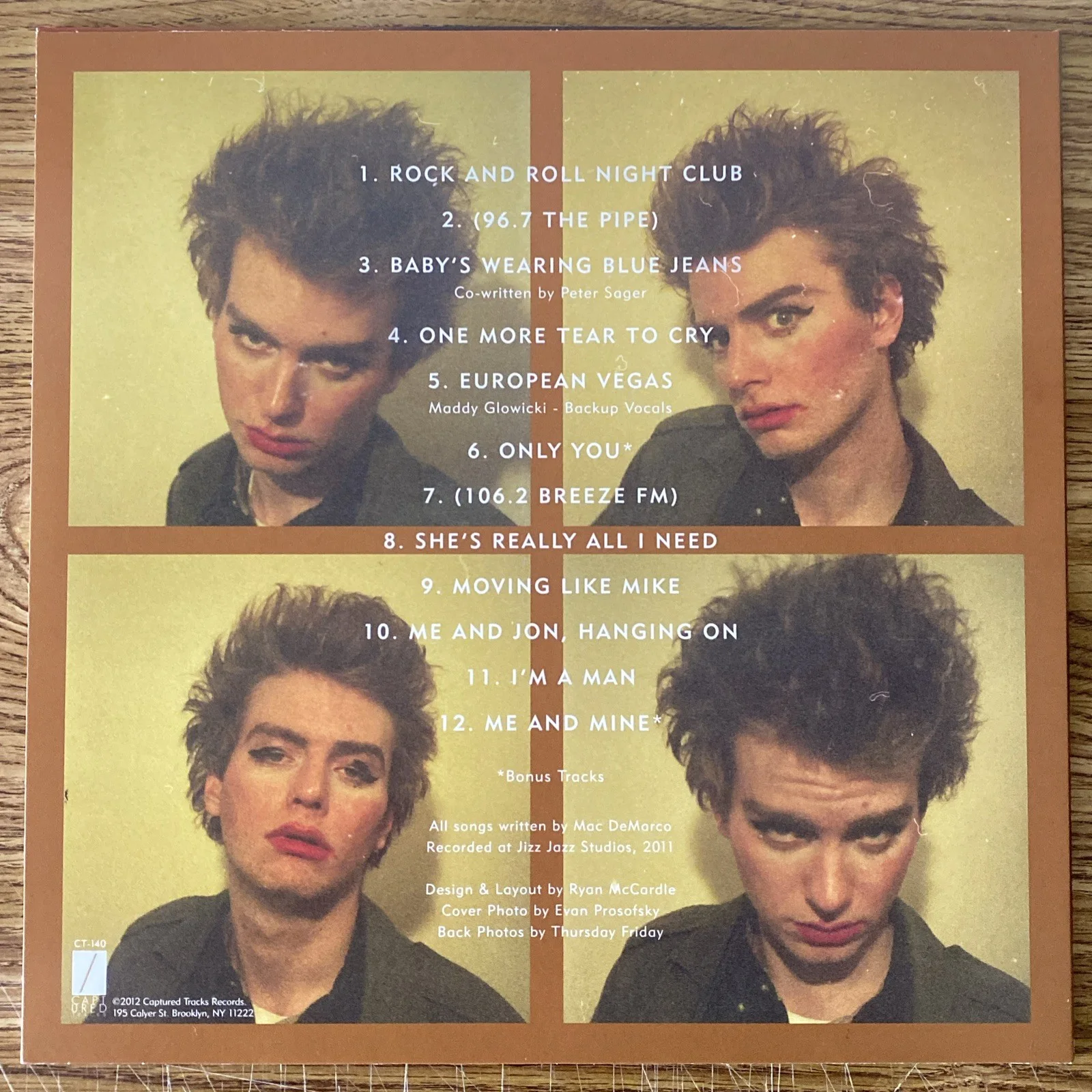 Mac DeMarco Autographed Vinyl Album ‘Rock And Roll Night Club’, image 3