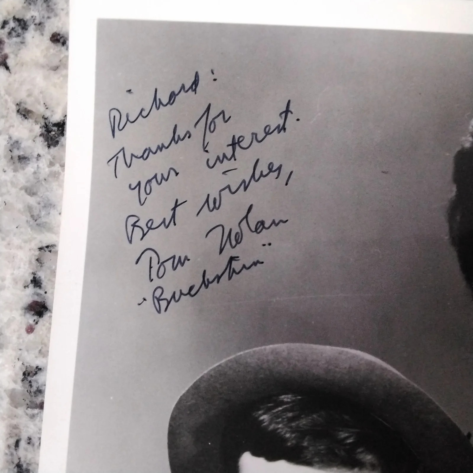Tommy Nolan Signed Photo 50s Child Movie TV Actor Buckskin Rifleman Gunsmoke, изображение 4