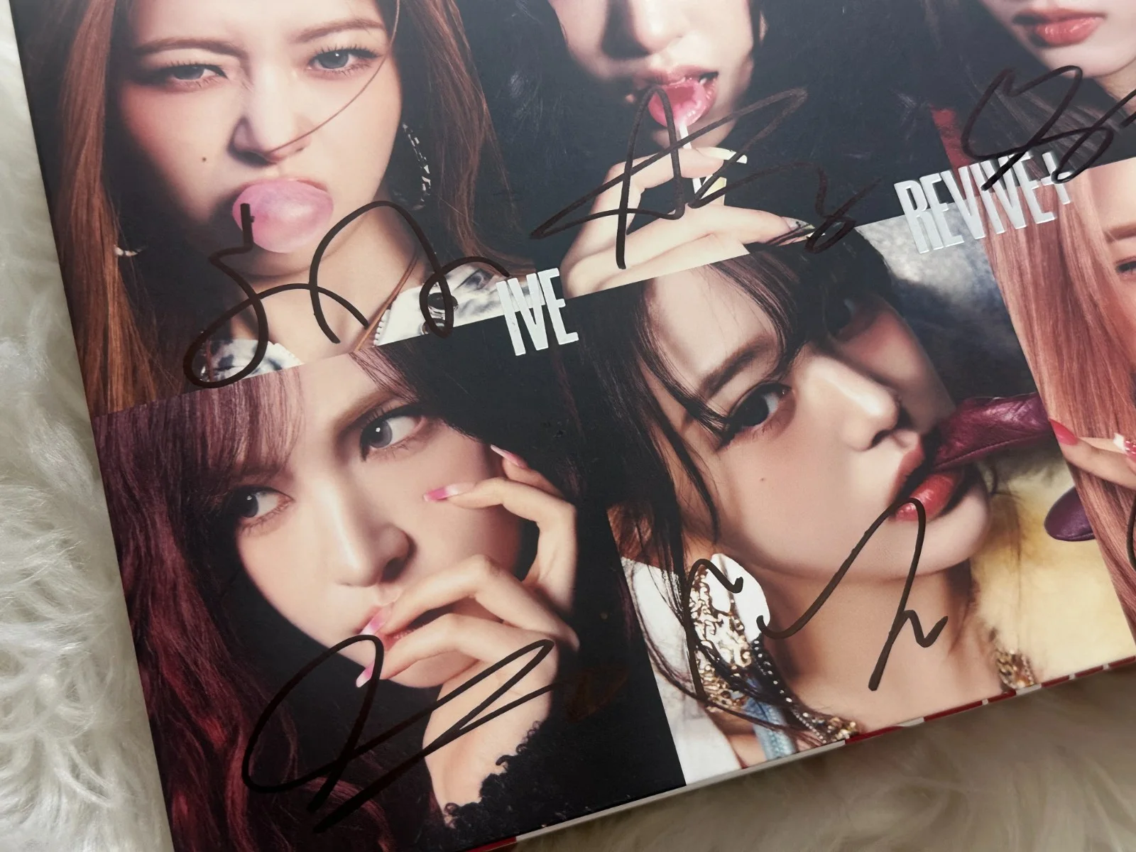 IVE [REVIVE+] - ALL MEMBER Autograph(Signed) PROMO ALBUM KPOP, изображение 2