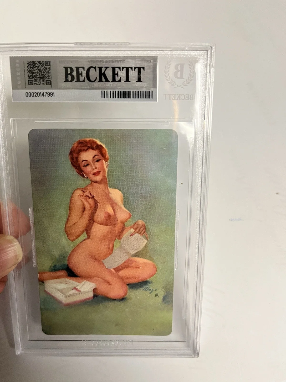 Autographed Henry Hill 8 Of Clubs Playing Card Beckett Signed Auto Goodfellas, изображение 4
