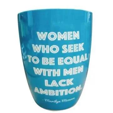 Betty Boop - Women Who Seek to to Equal with Men Lack Ambition Ceramic Mug, изображение 2