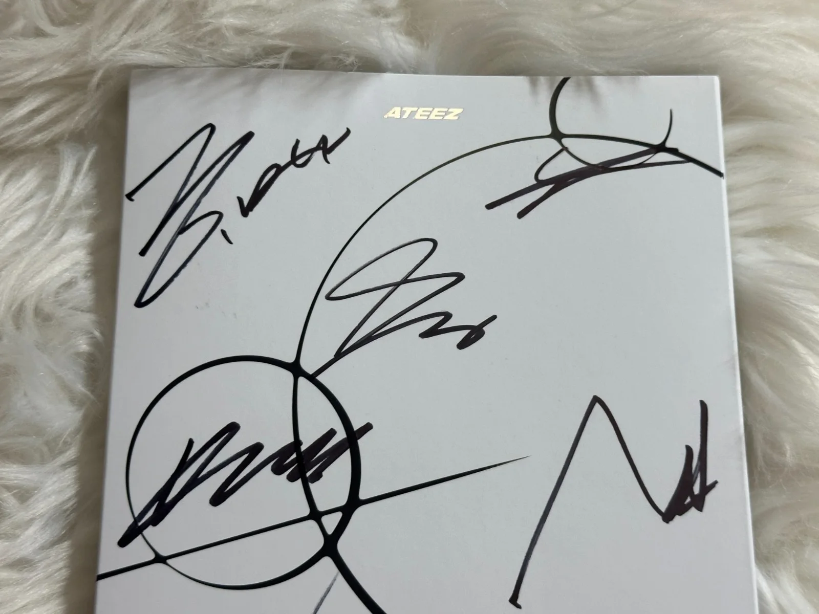 ATEEZ - ALL MEMBER Autograph(Signed) PROMO ALBUM KPOP, изображение 2