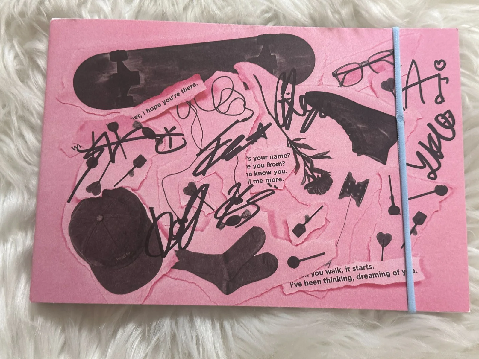 NAZE - ALL MEMBER Autograph(Signed) PROMO ALBUM KPOP, изображение 2