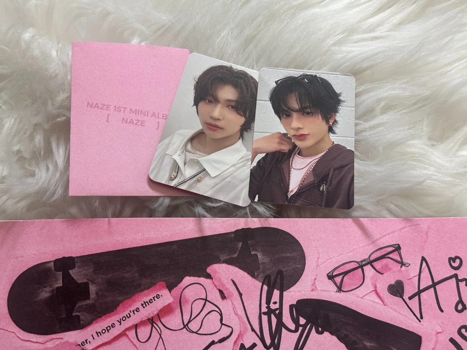 NAZE - ALL MEMBER Autograph(Signed) PROMO ALBUM KPOP, изображение 3