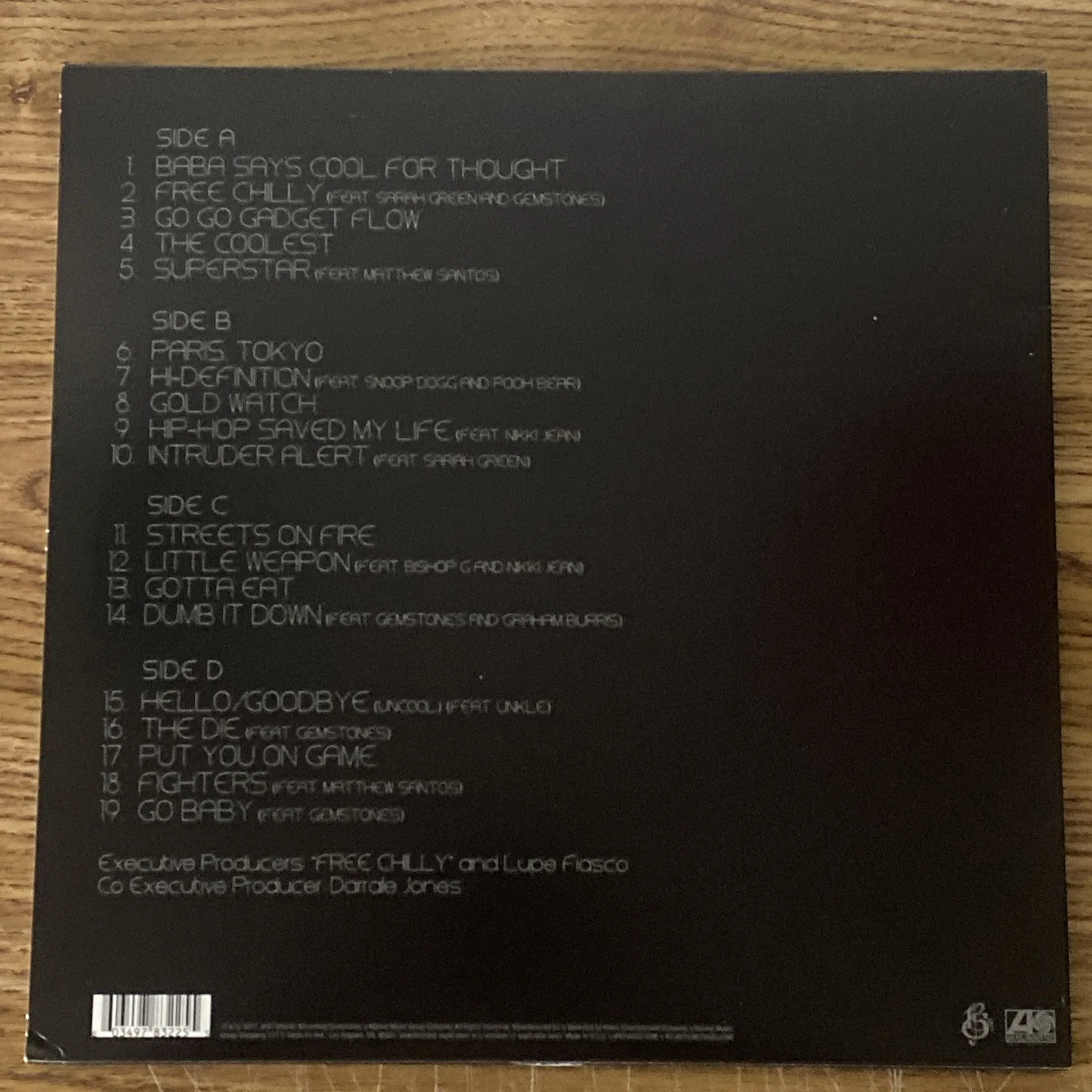 Lupe Fiasco Rapper Autographed Vinyl Album ‘The Cool’, image 3