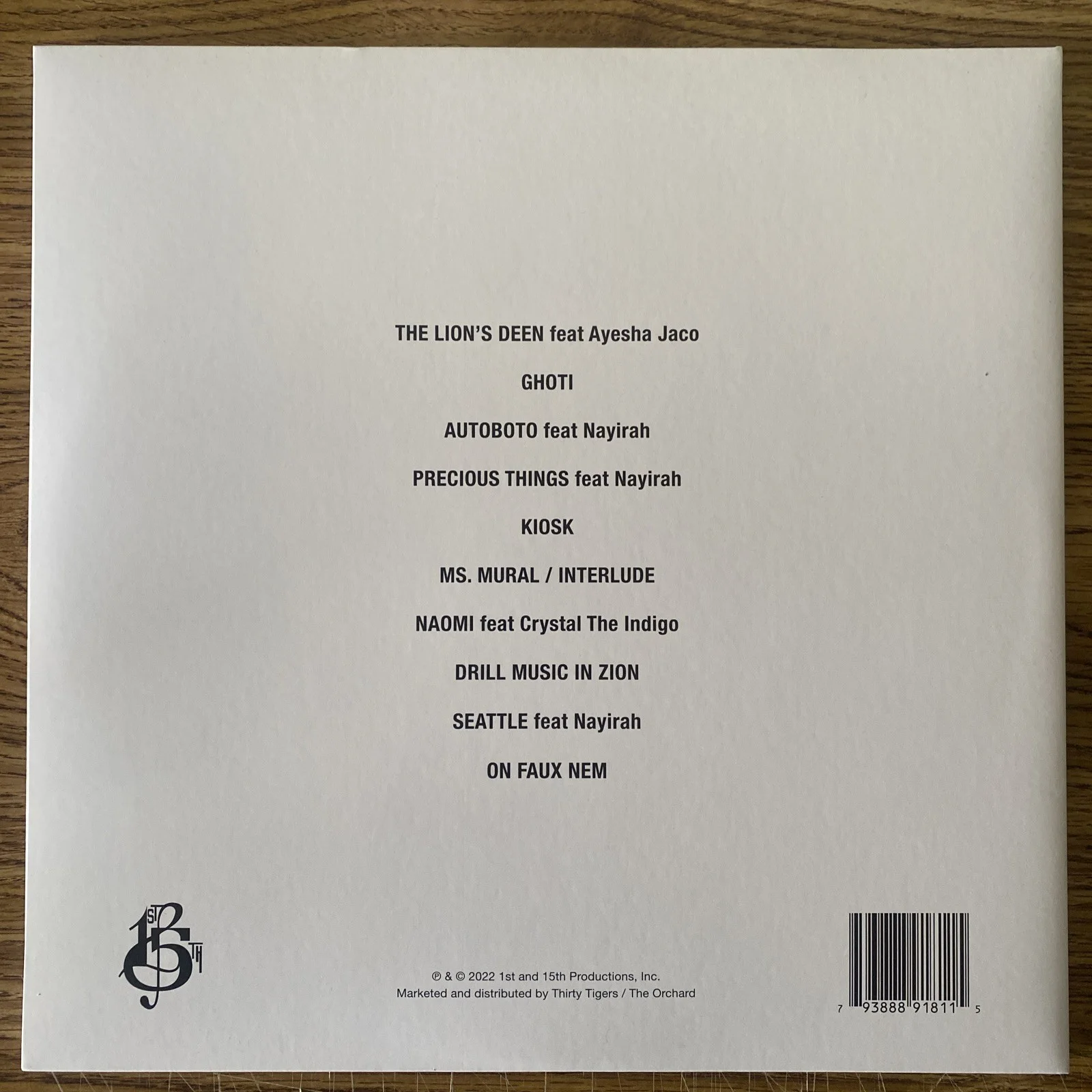 Lupe Fiasco Rapper Autographed Vinyl Album ‘Drill Music In Zion’, изображение 3