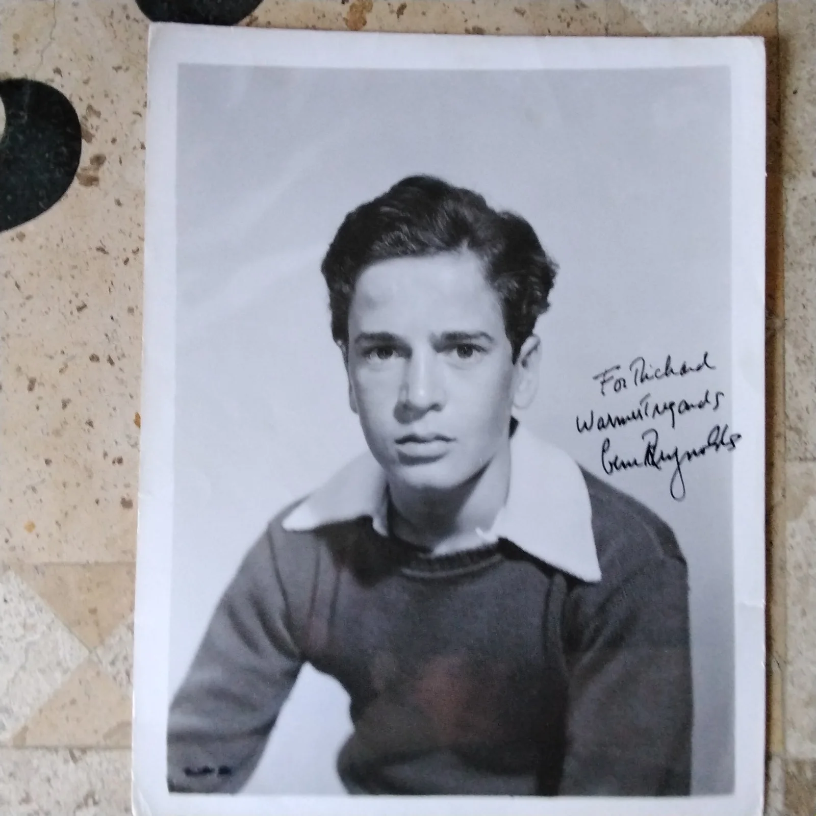 Gene Reynolds SIGNED Photo 30s Child Movie Actor Our Gang Heidi Boys Town MASH, изображение 2