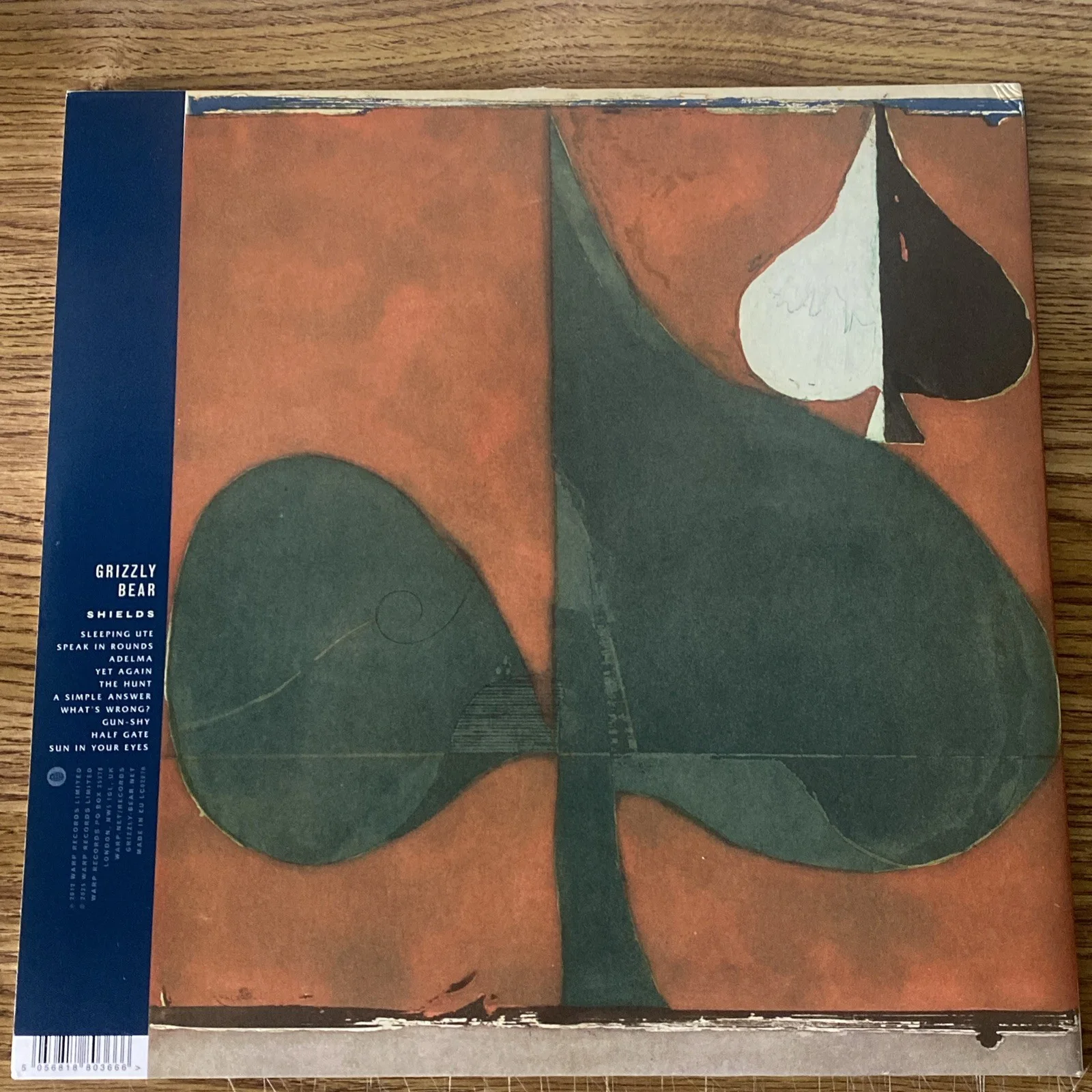 Ed Droste Autographed ‘Shields’ Vinyl Album ‘Grizzly Bear’ Rock Band, image 3
