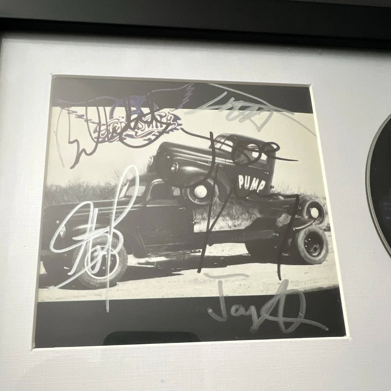 Aerosmith Pump Signed Original Music CD & Booklet Autographed Full Band, изображение 3
