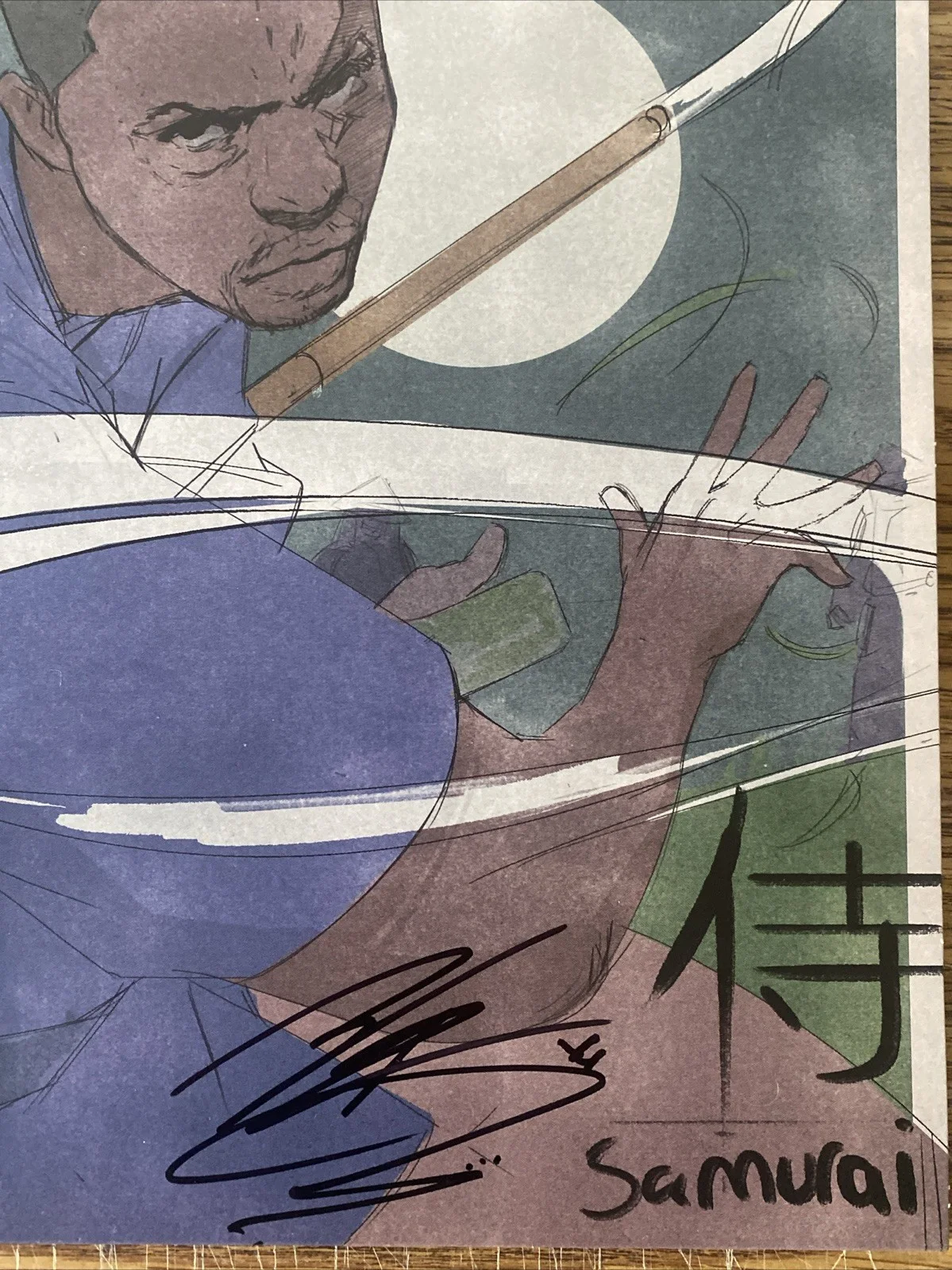 Lupe Fiasco Rapper Autographed Vinyl Album ‘Samurai’, image 2