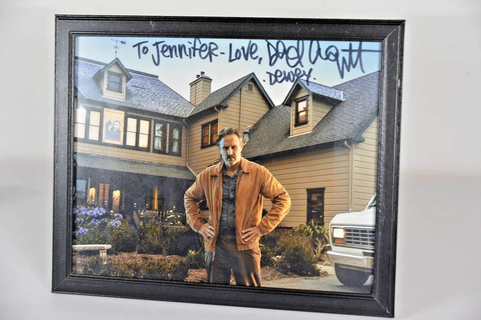David Arquette Authentic Signed 8x10 "Scream" Photo Autograph, Officer Dewey, изображение 2