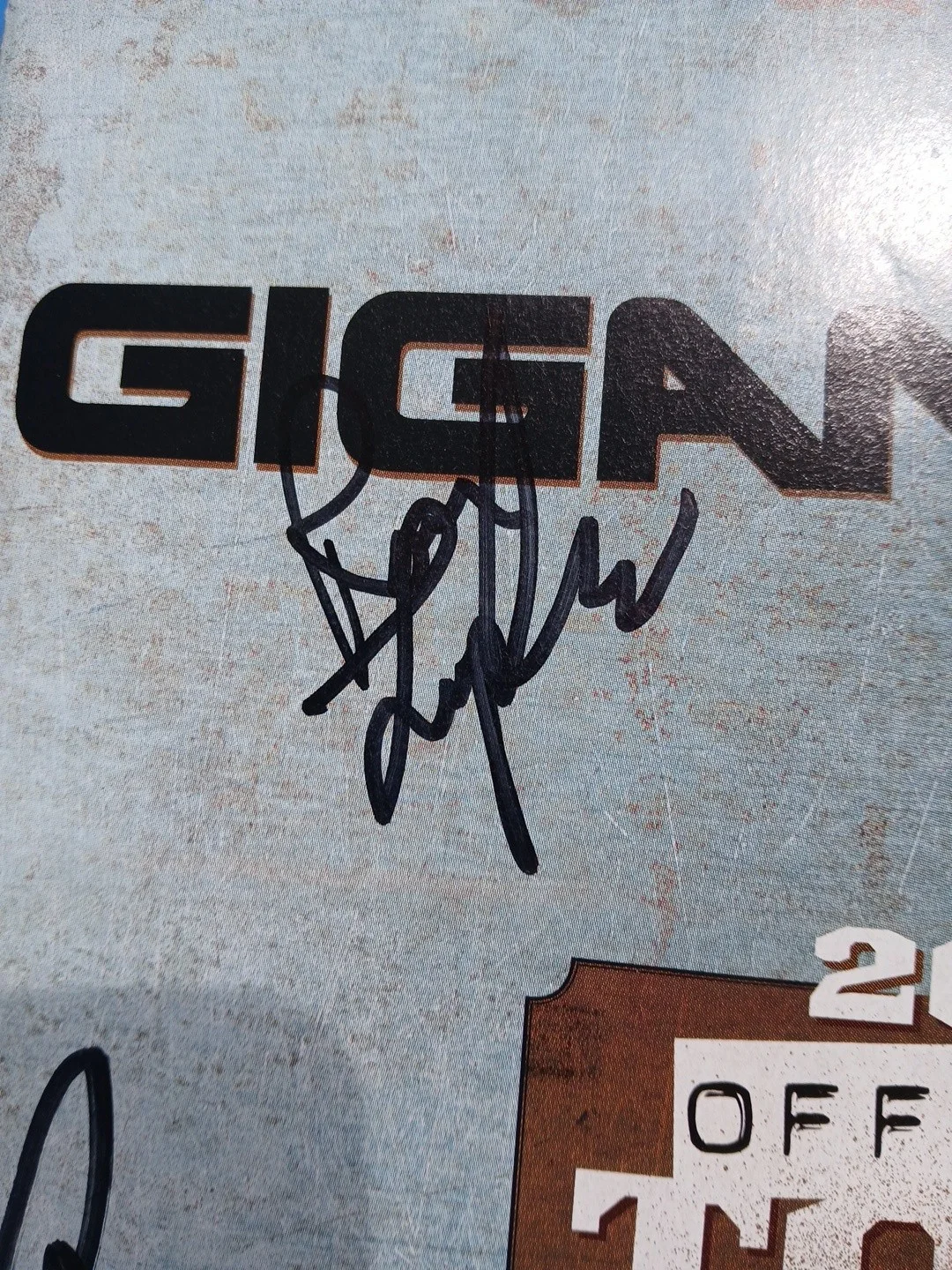 Overkill Band Autographs Signed Gigantour Booklet 2006 RARE!, image 4