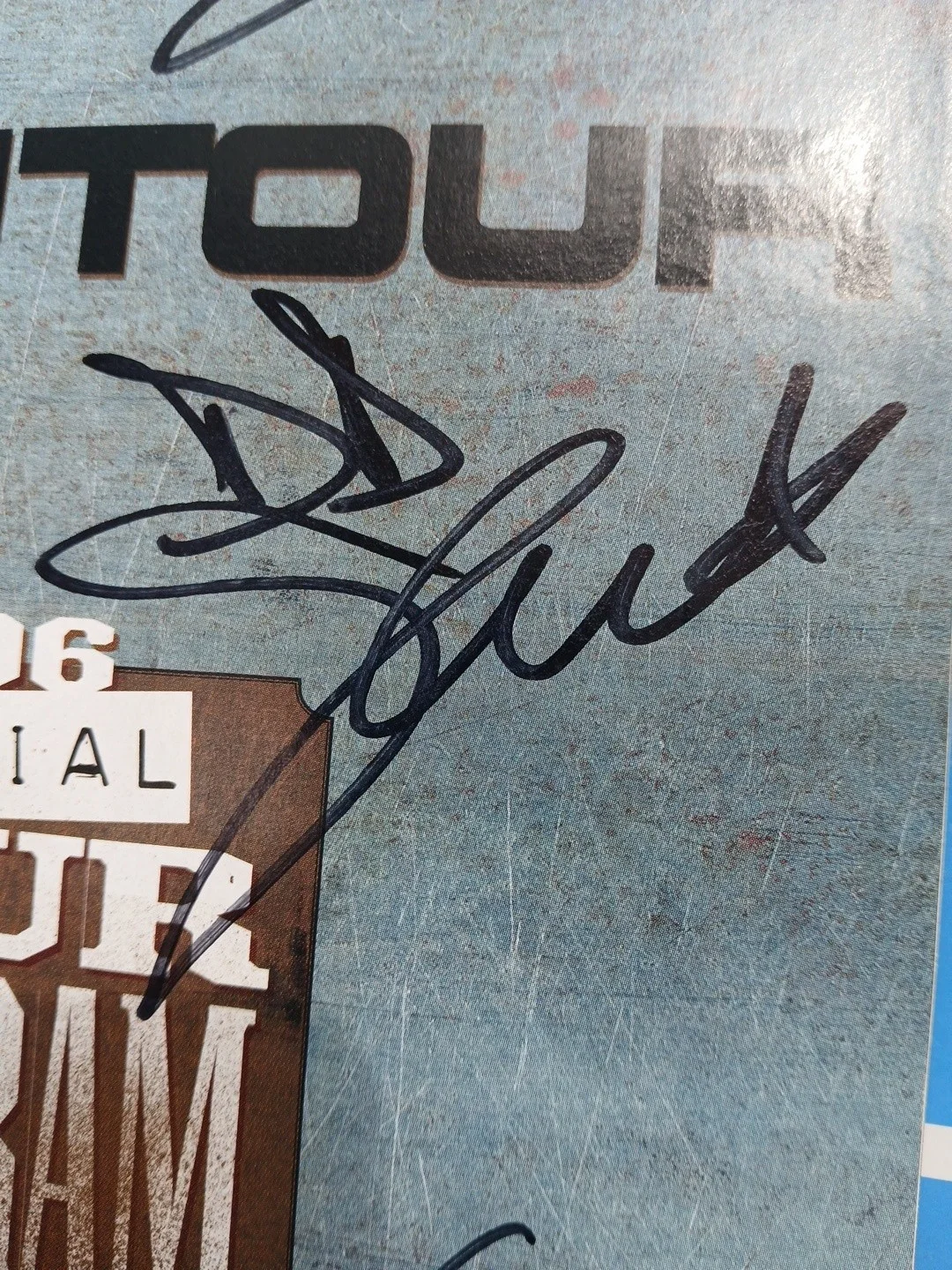 Overkill Band Autographs Signed Gigantour Booklet 2006 RARE!, image 5