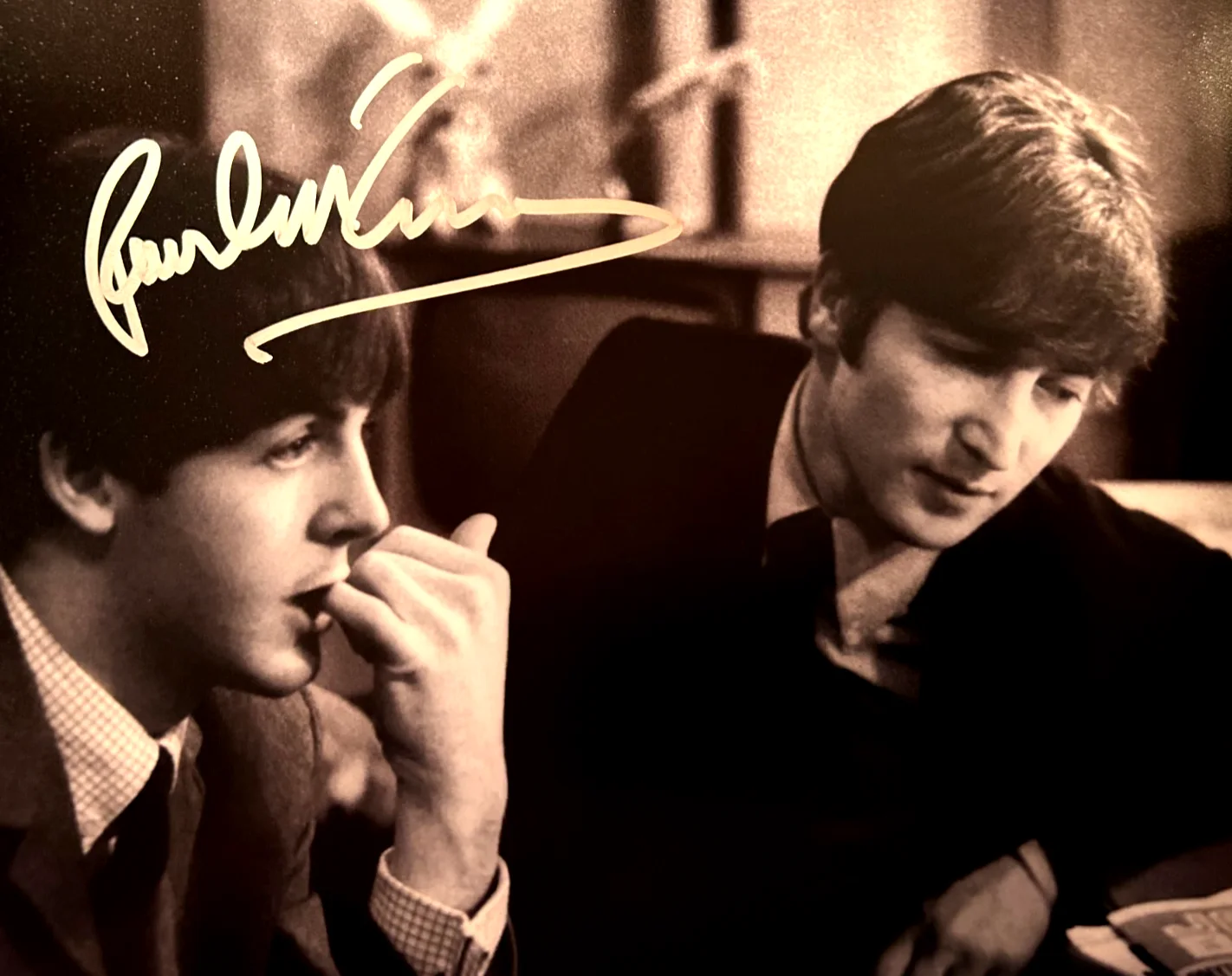 Paul McCartney (BEATLES) Signed Original 8x10" Authentic Autograph GENUINE w/COA, image 3