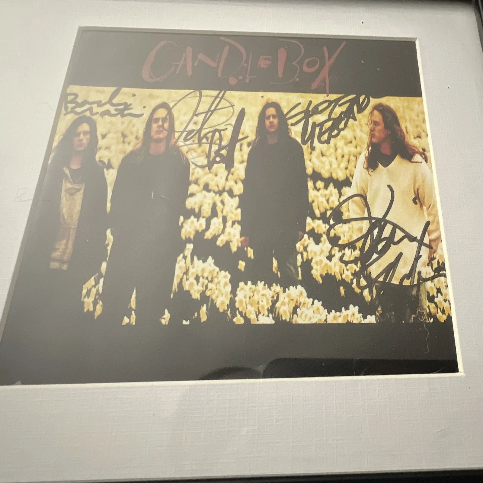 Candlebox Signed Original Music CD & Booklet Framed by Band Members Collectible, image 2