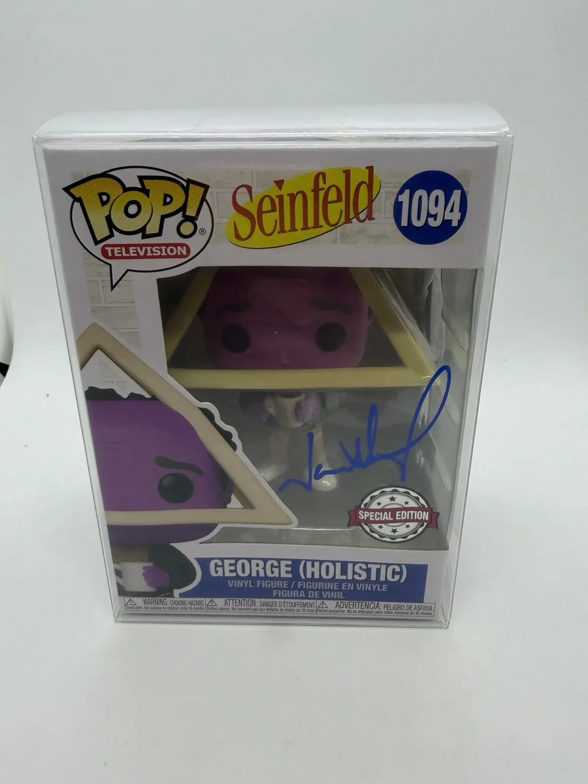 Jason Alexander — Signed Funko Pop Seinfeld # 1094 George Jason Alexander OCCM CERT