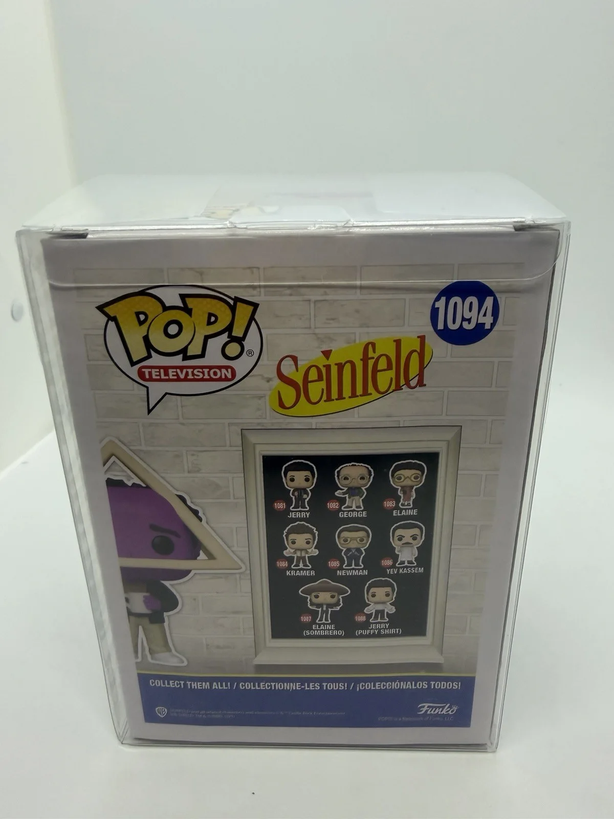 Jason Alexander — Signed Funko Pop Seinfeld # 1094 George Jason Alexander OCCM CERT, image 4
