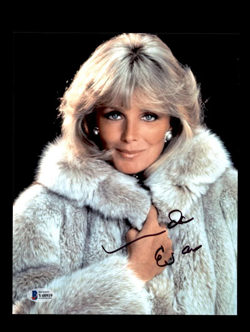 Linda Evans — Linda Evans BAS Beckett Coa Signed 8x10 Dynasty Photo Certified Autograph
