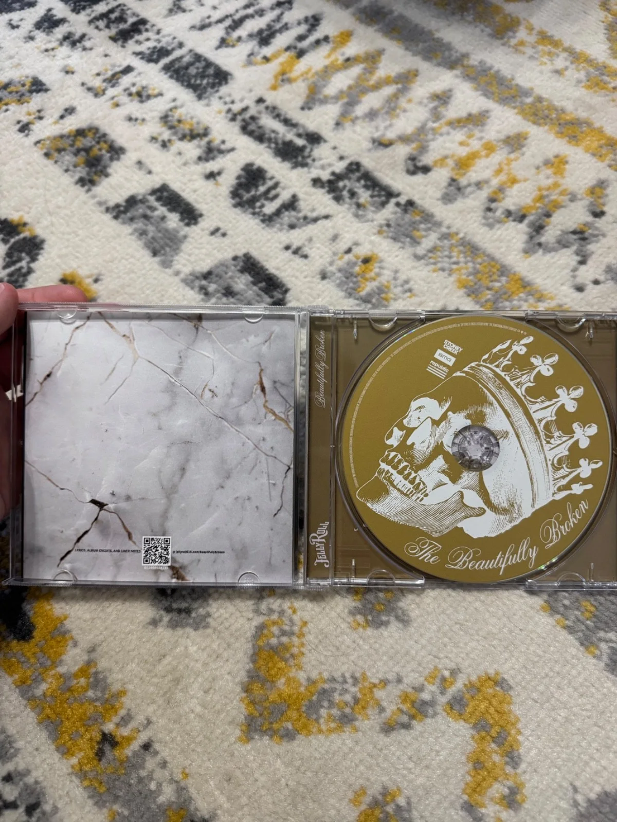 Jelly Roll Signed Autographed Art Card Insert w/CD Beautifully Broken, image 2