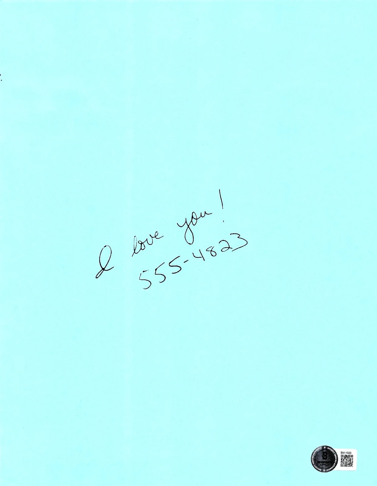 CLAUDIA WELLS — CLAUDIA WELLS SIGNED AUTO BACK TO THE FUTURE SAVE THE CLOCK TOWER FLYER BECKETT, image 2