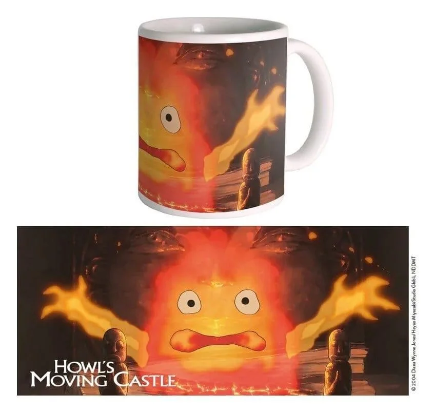 Studio Ghibli: Howl's Moving Castle Calcifer Ceramic Mug, image 2