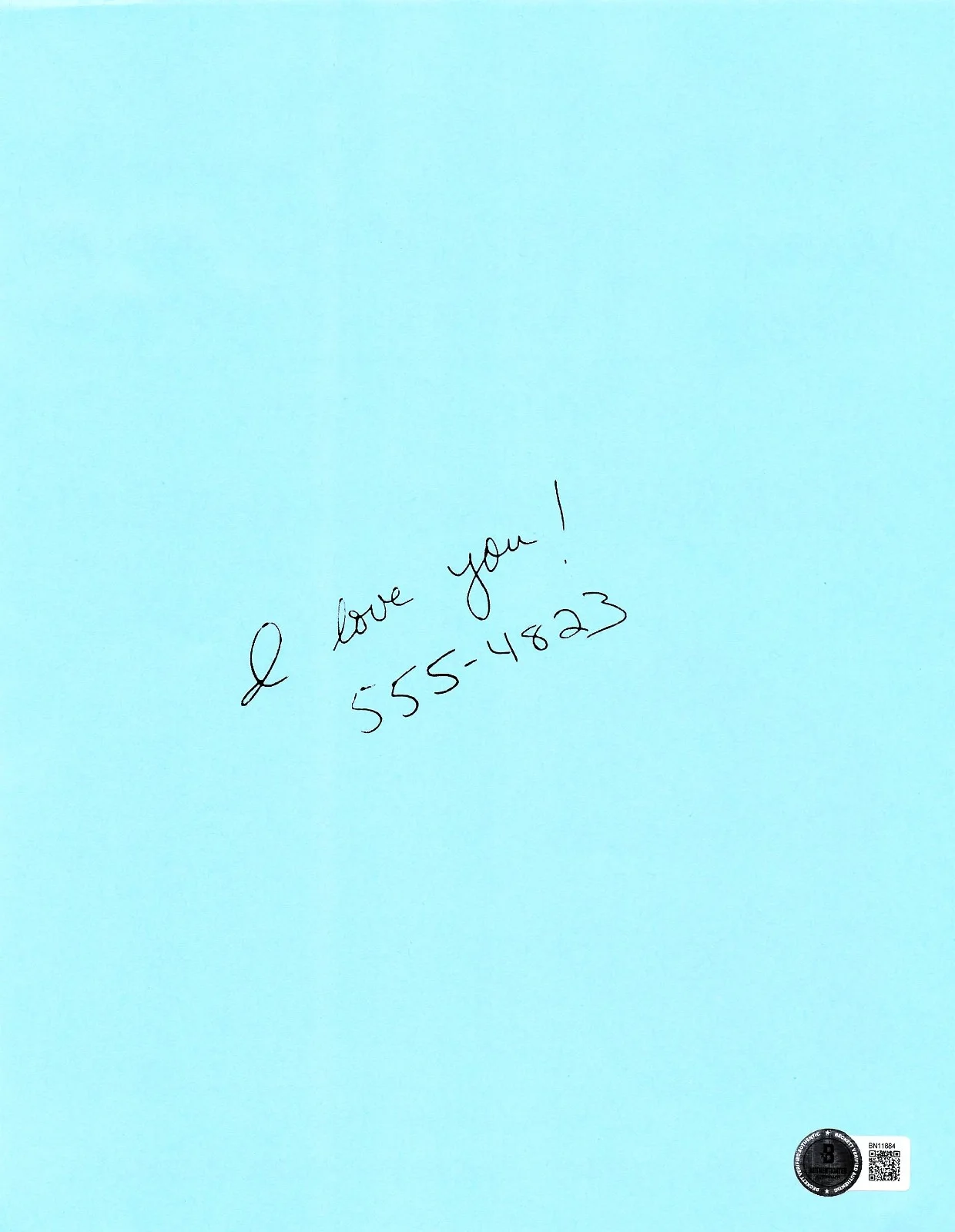 CLAUDIA WELLS — CLAUDIA WELLS SIGNED AUTO BACK TO THE FUTURE SAVE THE CLOCK TOWER FLYER BECKETT, image 2