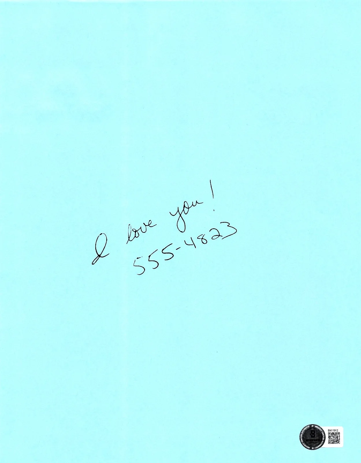 CLAUDIA WELLS — CLAUDIA WELLS SIGNED AUTO BACK TO THE FUTURE SAVE THE CLOCK TOWER FLYER BECKETT, image 2
