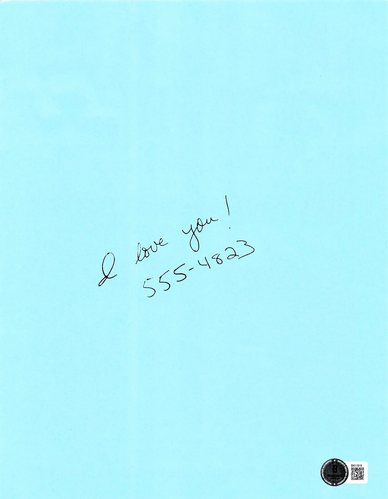 CLAUDIA WELLS — CLAUDIA WELLS SIGNED AUTO BACK TO THE FUTURE SAVE THE CLOCK TOWER FLYER BECKETT, image 2