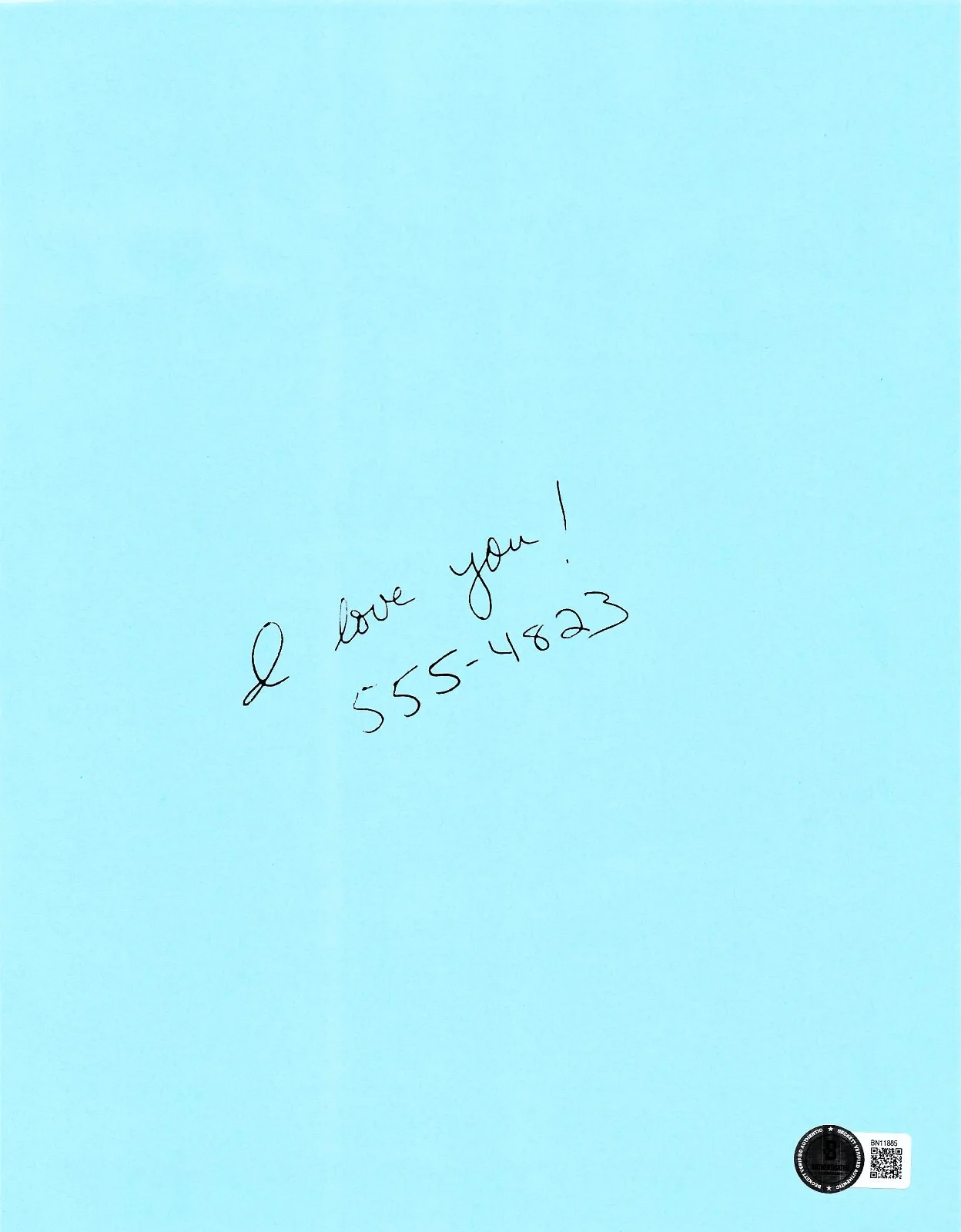 CLAUDIA WELLS — CLAUDIA WELLS SIGNED AUTO BACK TO THE FUTURE SAVE THE CLOCK TOWER FLYER BECKETT, image 2