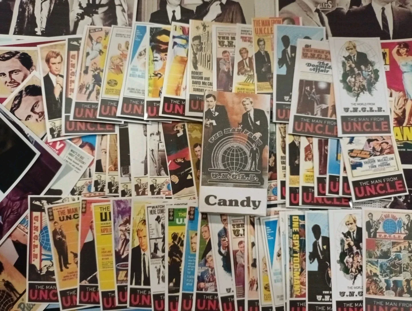 The Man From U.N.C.L.E. 44 Glossy/matt Unofficial Lobby Cards +56 Mini Art Cards, изображение 2