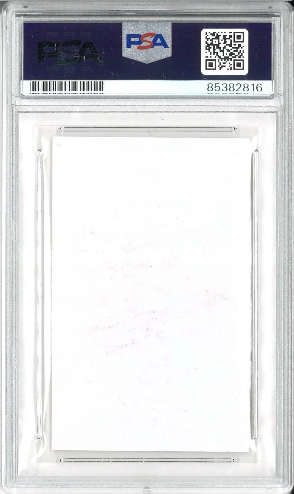 Christian Bale — Christian Bale Signed Autograph Slabbed American Psycho Business Card PSA DNA, image 2