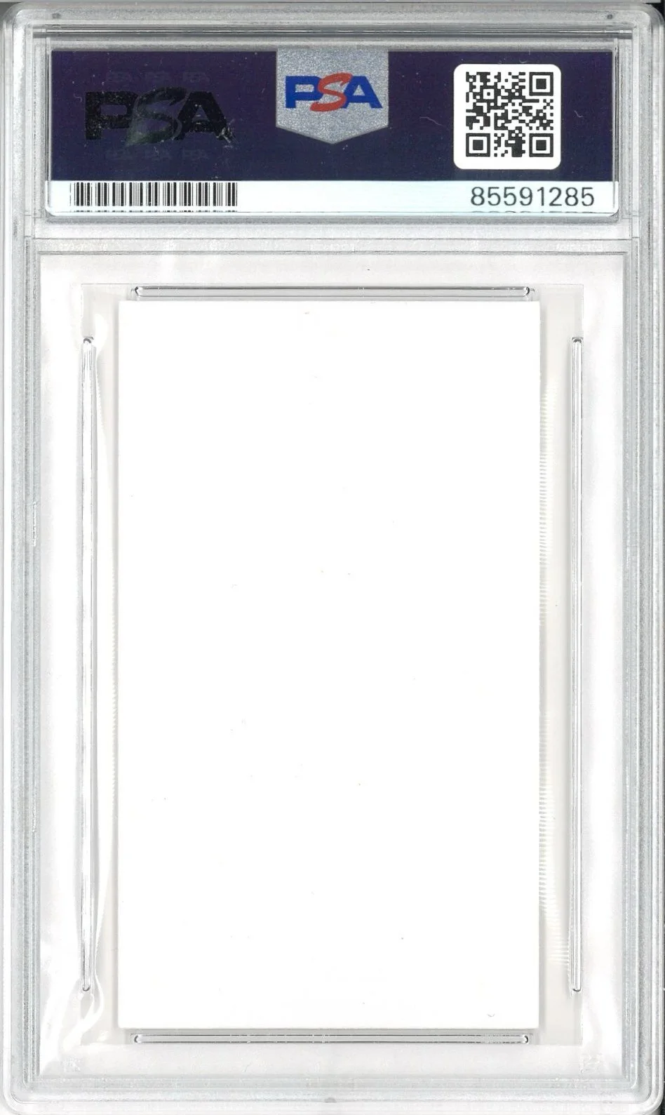 Christian Bale — Christian Bale Signed Autograph Slabbed American Psycho Business Card PSA DNA, image 2