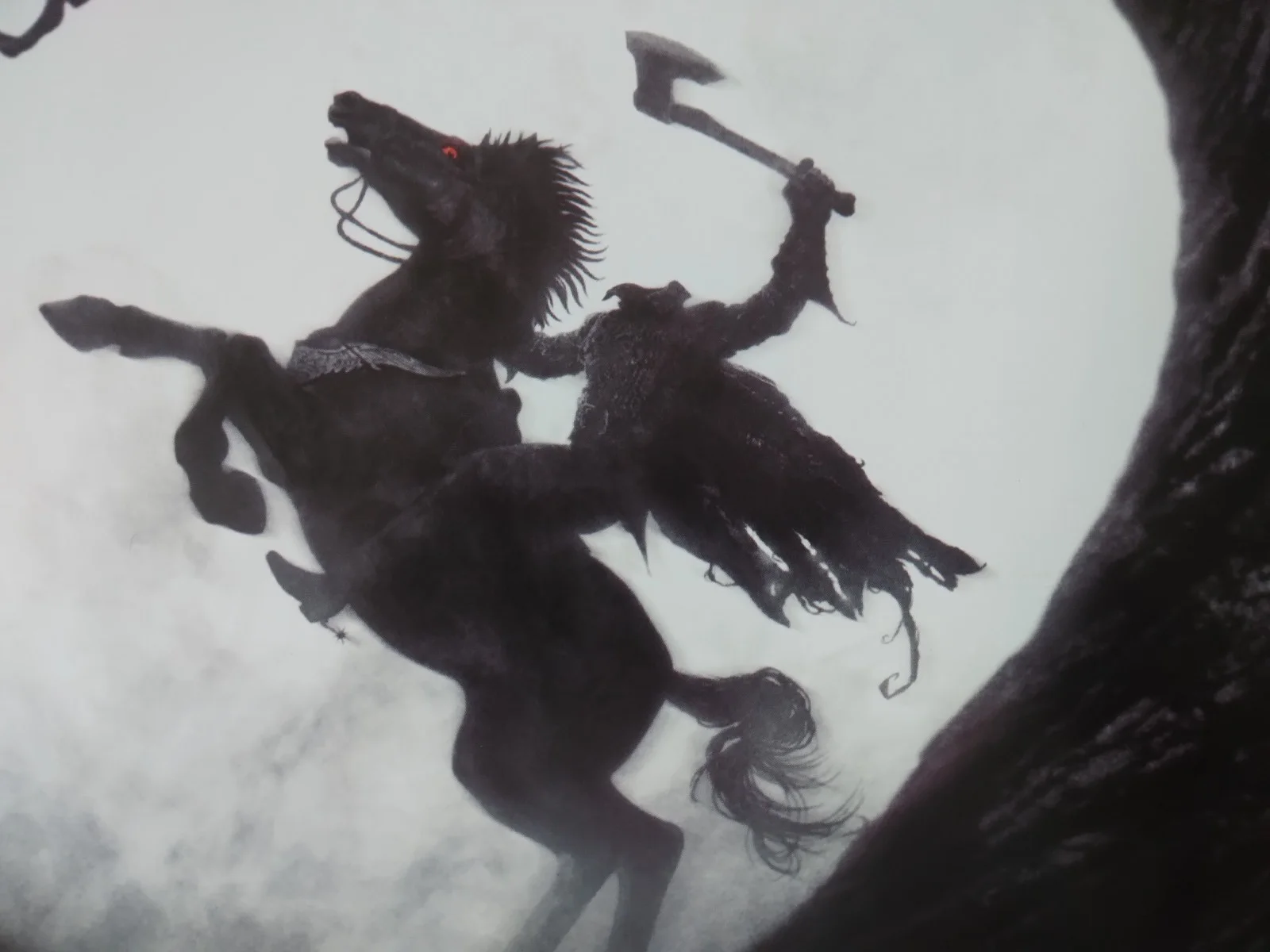 Sleepy Hollow original movie 1999 poster UK quad, изображение 4