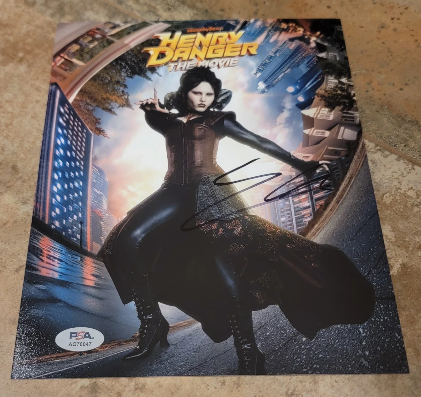 Ella Anderson — Ella Anderson signed 8x10 photo autograph PSA DNA Henry Danger: The Movie