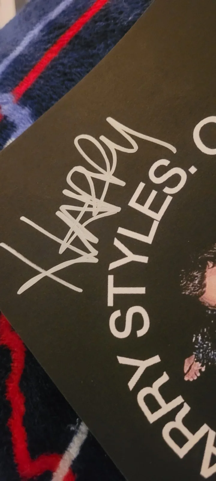 HARRY STYLES Hand Singed 8x10 inch Original Authentic Autograph, image 2