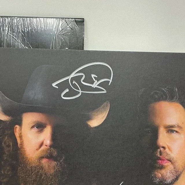 Brothers Osborne Signed Self-Titled Album Insert With Vinyl Record JSA COA, image 3