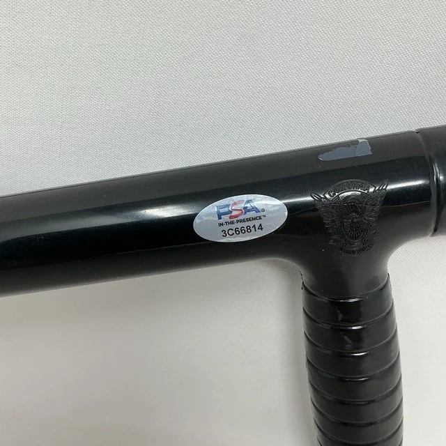 Erik Estrada Autographed TV Chips Highway Patrol Police Baton PSA, изображение 5