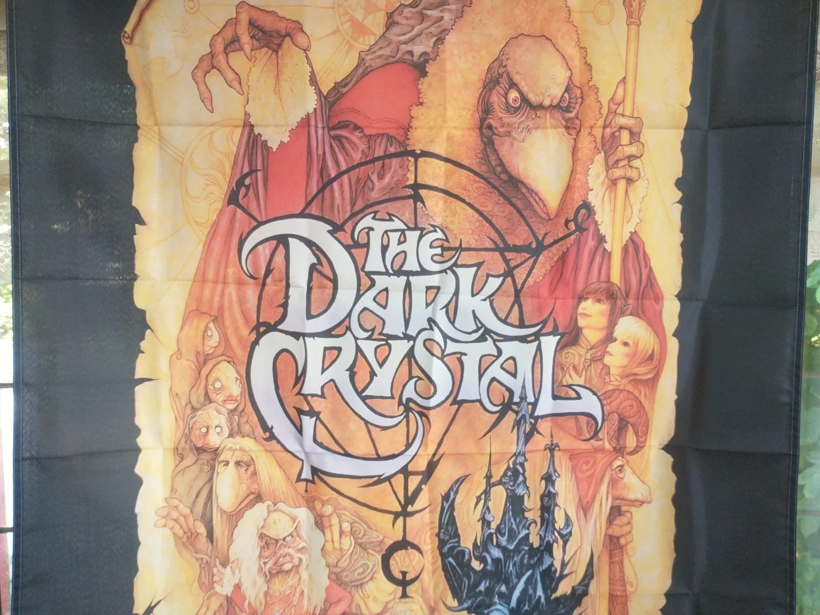 The Dark Crystal, Japanese Promotional Poster Artwork as a Large Flag, image 3