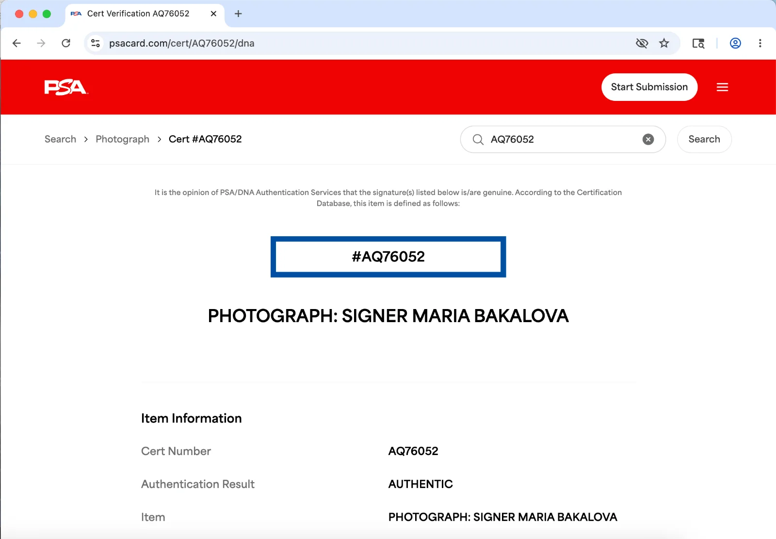 Maria Bakalova — Maria Bakalova signed 8x10 photo autograph PSA DNA photoshoot lipstick necklace, изображение 3