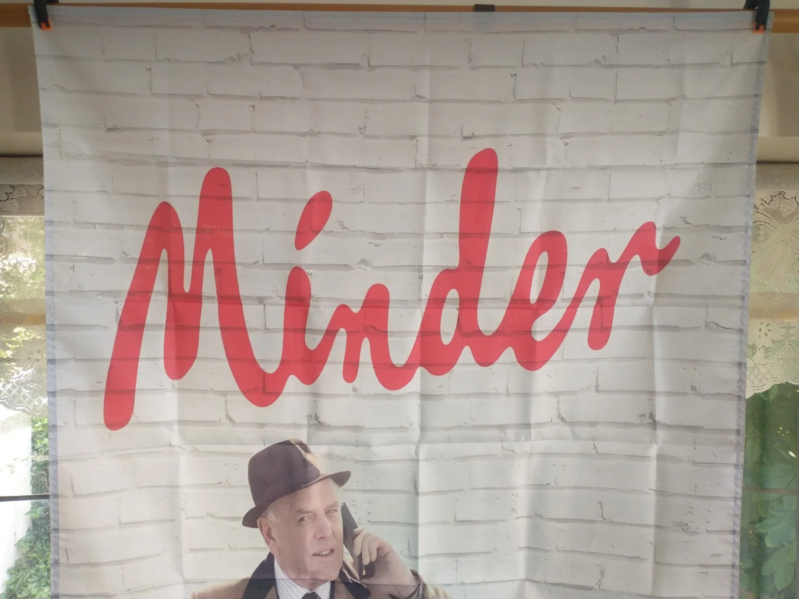Minder TV Series - Promotional Poster Artwork as a Large Flag, изображение 2