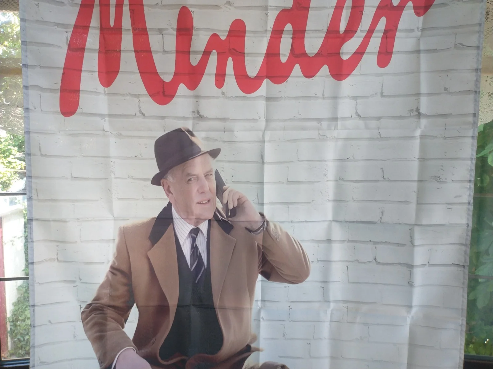 Minder TV Series - Promotional Poster Artwork as a Large Flag, изображение 3