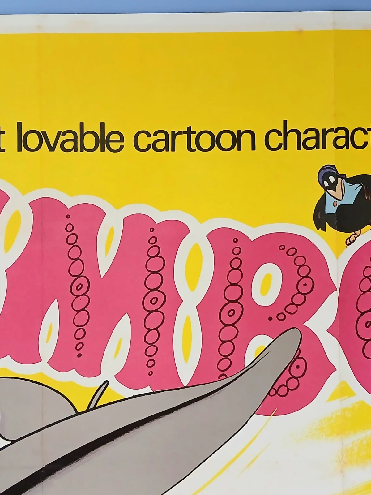 DUMBO (1941,RR1972) original UK quad poster - Disney circus Elephant, изображение 4