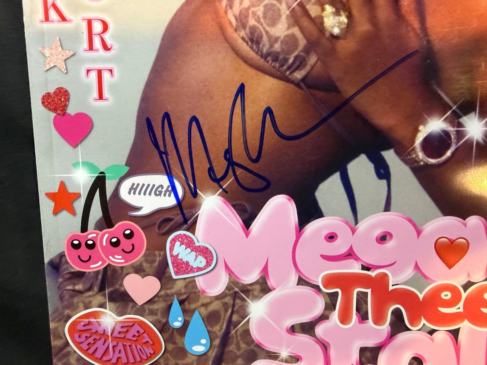 Megan Thee Stallion Signed Autograph Highsnobiety Full Magazine JSA Authentic, изображение 2