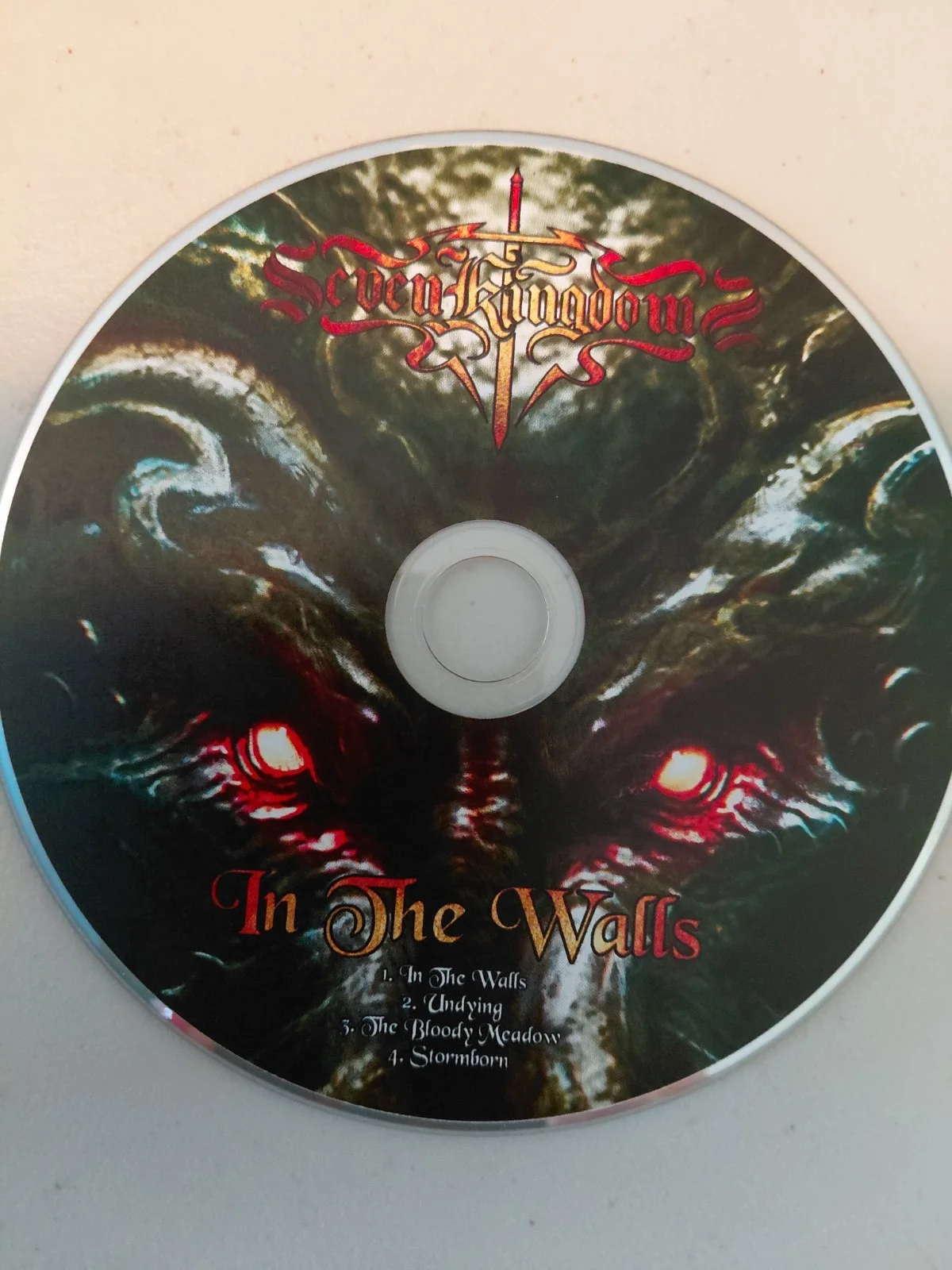 Seven Kingdoms Signed CD - In The Walls, изображение 3