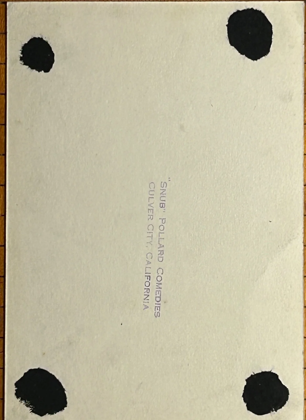 SNUB POLLARD—SIGNED PHOTO—Silent Comedy Star/Character Actor—621 Credits, изображение 4