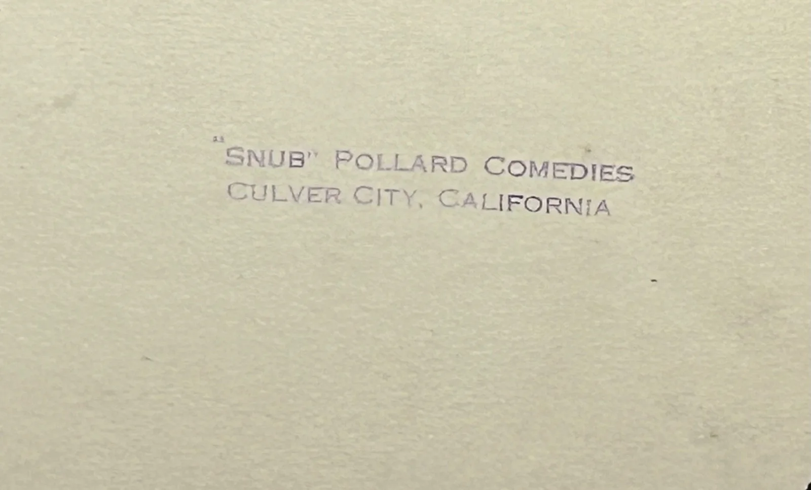SNUB POLLARD—SIGNED PHOTO—Silent Comedy Star/Character Actor—621 Credits, изображение 5