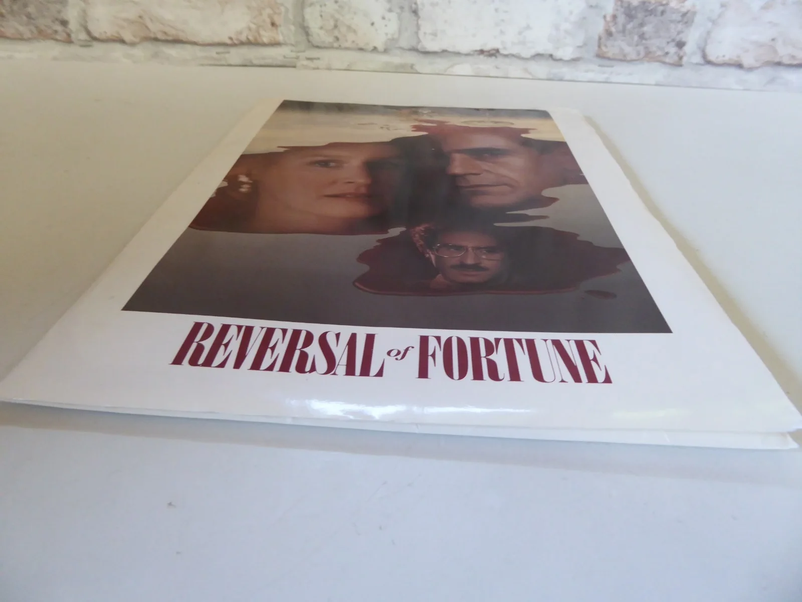 Reversal of Fortune Warner Bros Press Kit Glenn Close Jeremy Irons, image 2