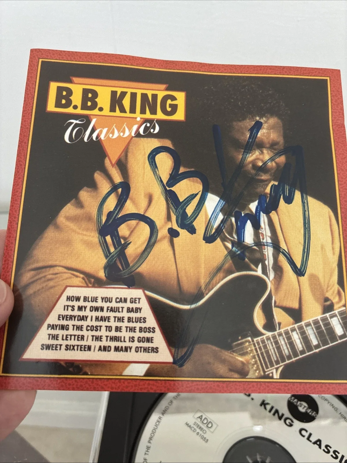 B.B. King Classics CD 2016 With Autographed Insert, изображение 2