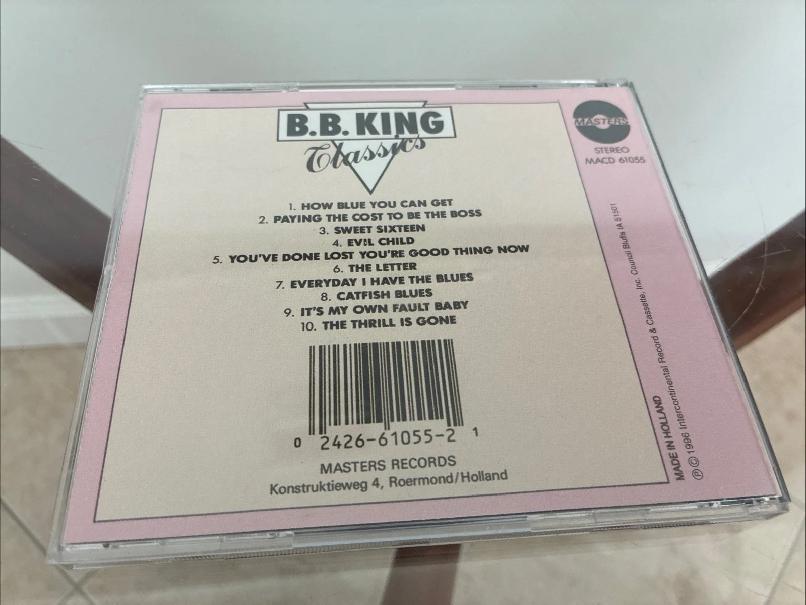 B.B. King Classics CD 2016 With Autographed Insert, изображение 4