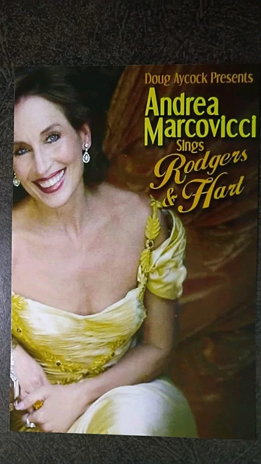 ANDREA MARCOVICCI — ANDREA MARCOVICCI Hand Signed Autograph Cut With Photo = BEAUTIFUL ACTRESS, изображение 3